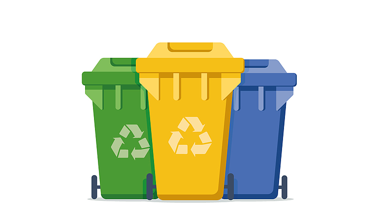 Système de tri sélectif et traçabilité des déchets de débarras