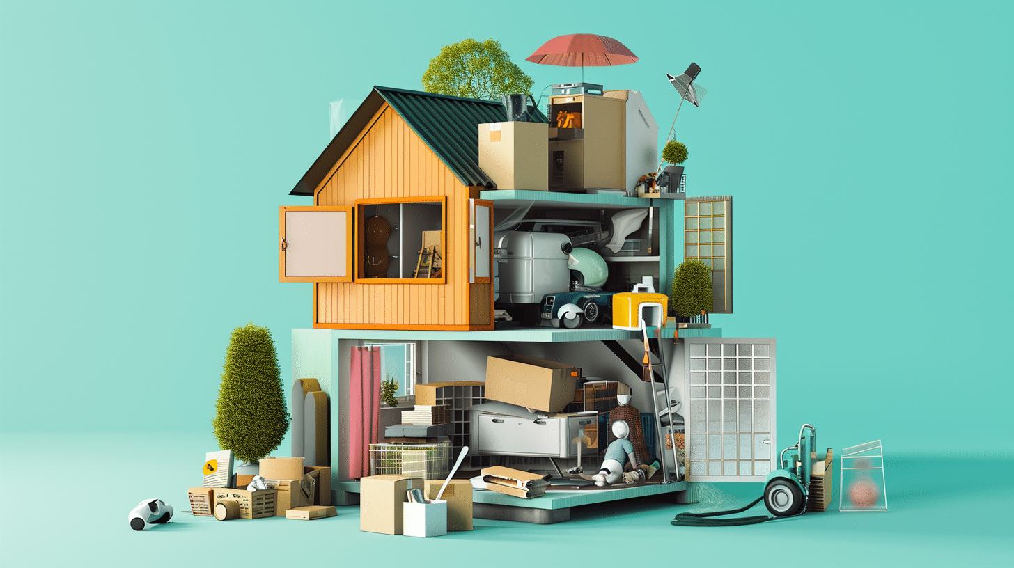 Équipe de débarras professionnel post-mortem évacuant un local à Paris avec discrétion